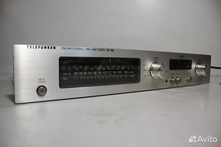 Telefunken CT 10 Стерео Тюнер Germany