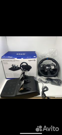 Игровой руль logitech g923