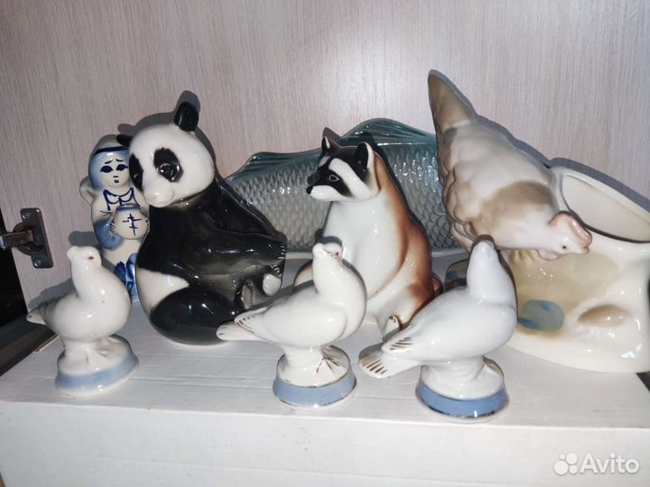 Фарфоровые статуэтки СССР лфз