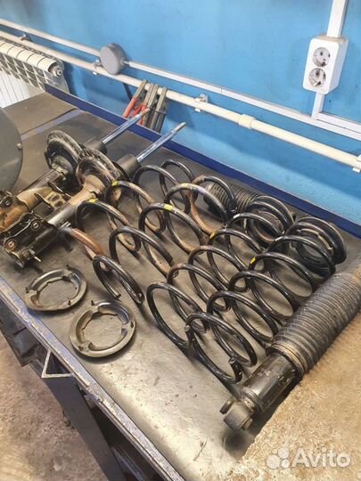 Пружины задние киа рио, хендай