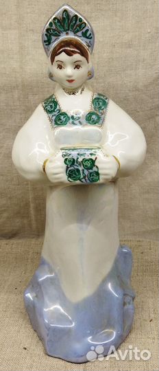 Статуэтка Хозяйка Медной Горы, Фарфор, Сысерть