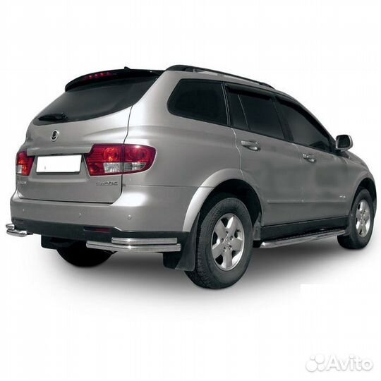 Защита заднего бампера SsangYong kyron