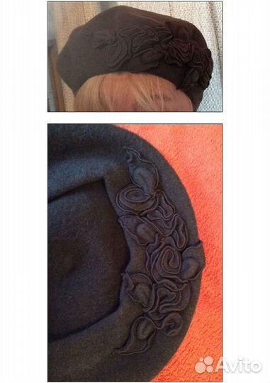 Берет женский шерсть