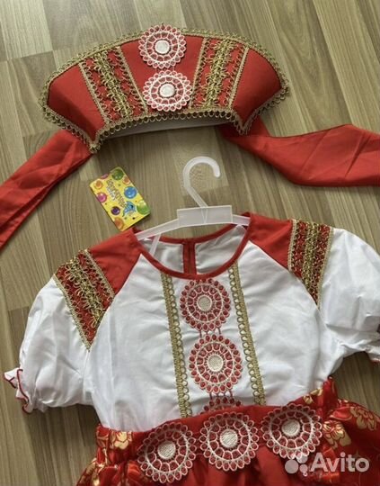 Костюм кадриль русский народный