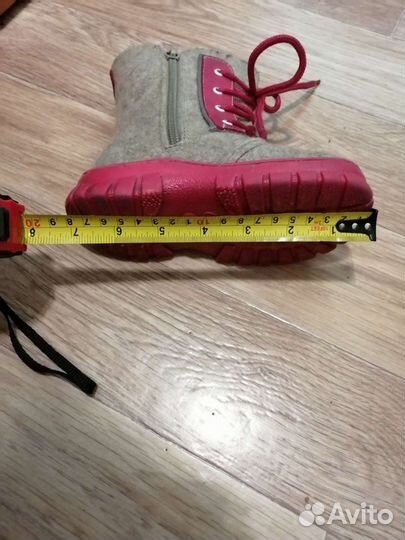 Валенки детские на девочку 25 размер. На 3-4 года
