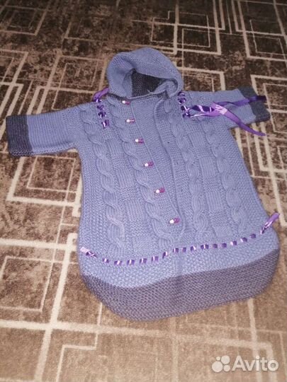 Конверт вязаный