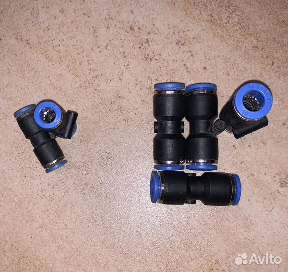 Фитинг трубок прямой пластик