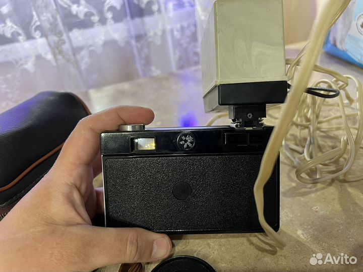 Плёночный фотоаппарат vilia (вилия) со вспышкой