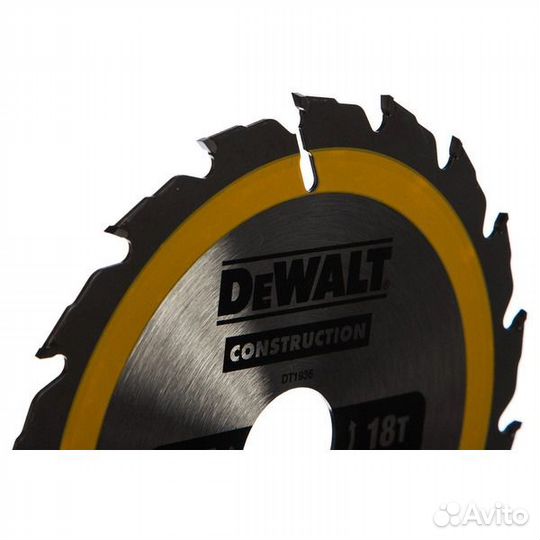 Диск пильный по дереву с гвоздями DeWalt Construct