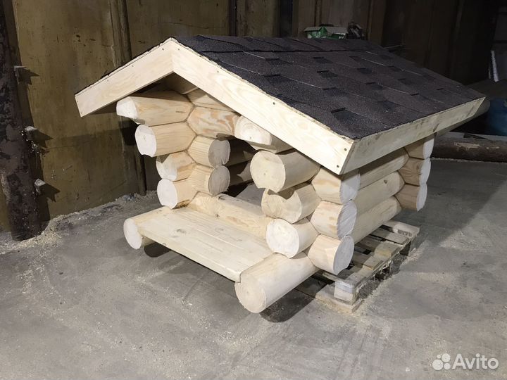 Будка для собаки утепленная