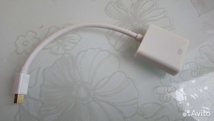 Переходник адаптер mini displayport DP to VGA