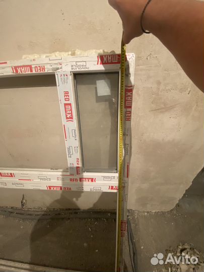 Пластиковые окнас дверью на балкон