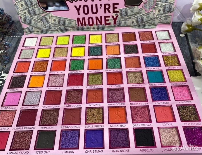 Тени для век