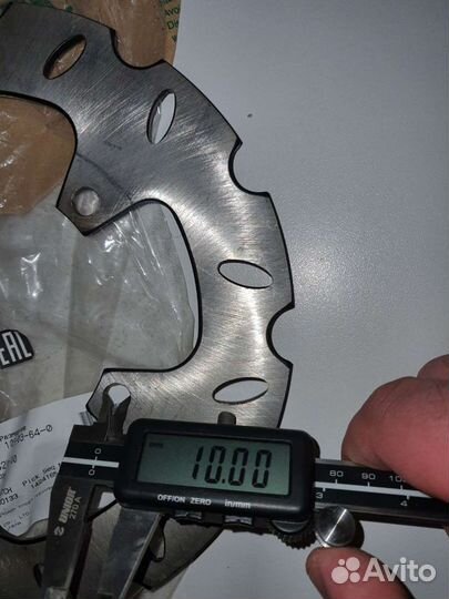 Диск тормозной задний