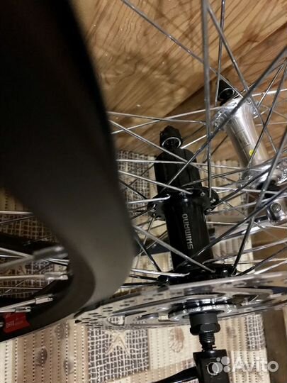 Колеса Shimano v-brake, Disk