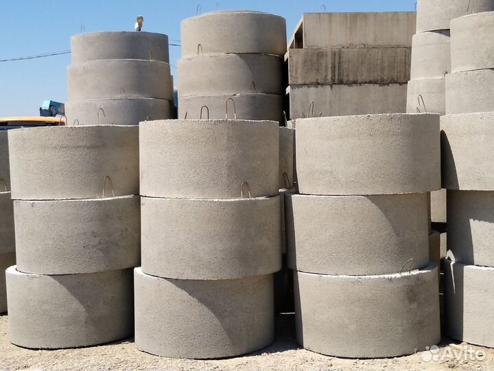 Бетонные кольца для септика и канализации кс 15.9