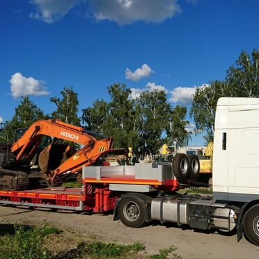 Заказать трал. Перевозка негабарита межгород