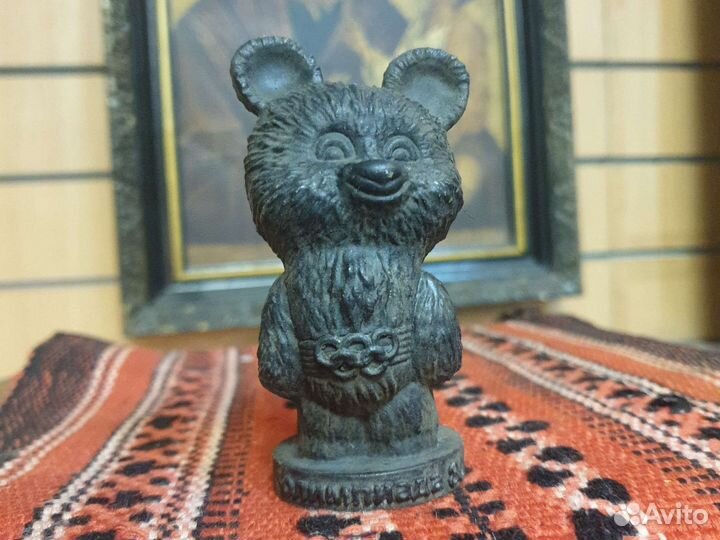 Медведь чугун литье