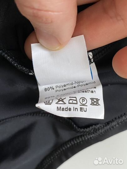 Велокомбинезон Европа велотрусы с лямками