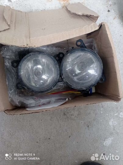 Противотуманные фары mitsubishi pajero