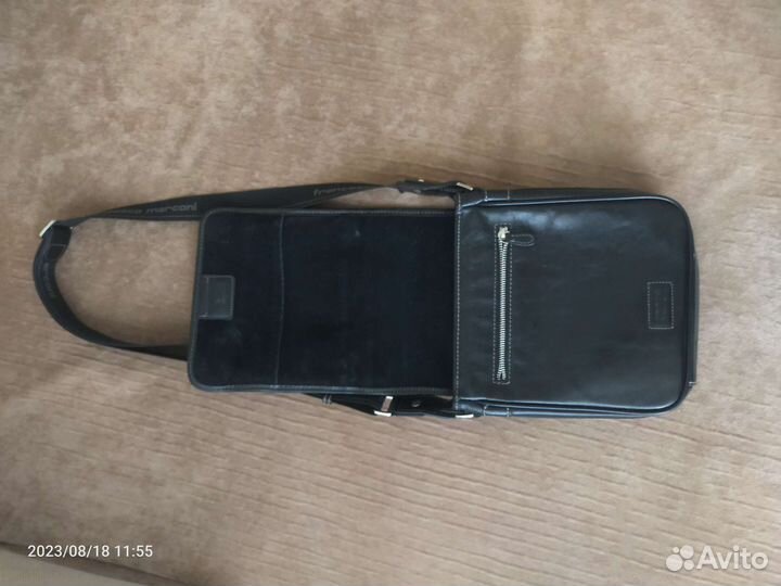 Кожаная мужская сумка