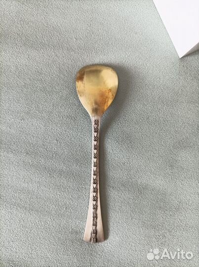 Серебряная ложка треугольная 916 проба СССР