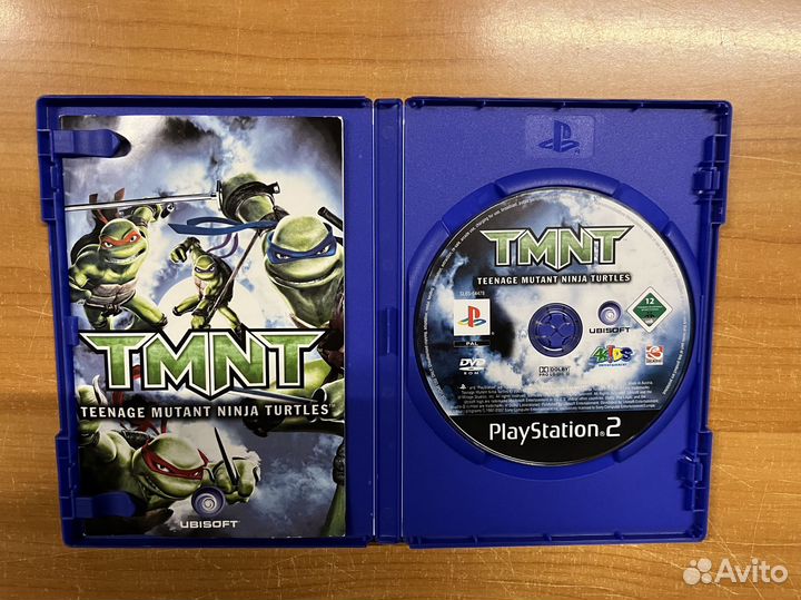 PS2 tmnt Черепашки Ниндзя