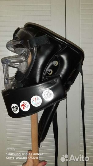 Шлем спортивный меч