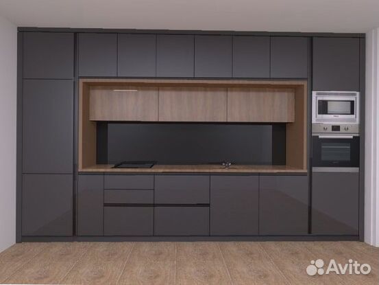 Кухня по индивидуальному проекту доставка и сборка