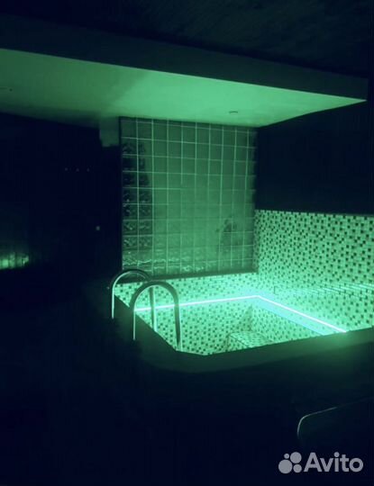 Баня на дровах с бассейном. Веники(платно )