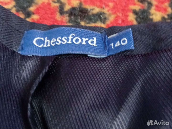 Пиджак для школы темно-синий, на мальчика