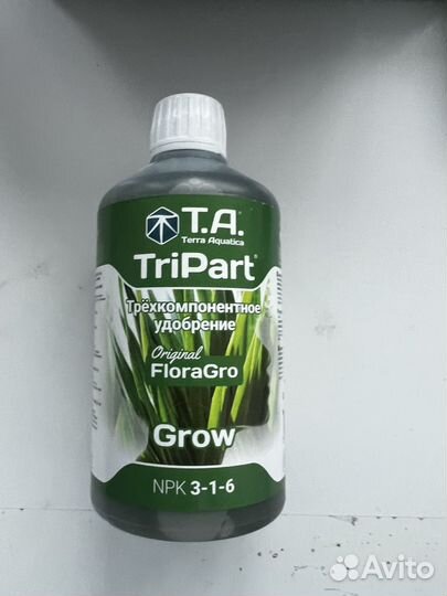 Удобрения GHE / TA Tri Part FloraGrow