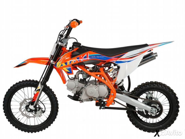 Питбайк ataki prime 125 (механ. сцепл., эл. старте