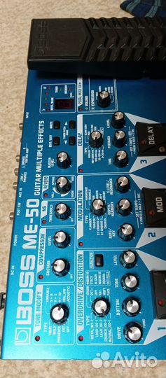 Гитарный процессор boss me 50. Бронь до 20 мая