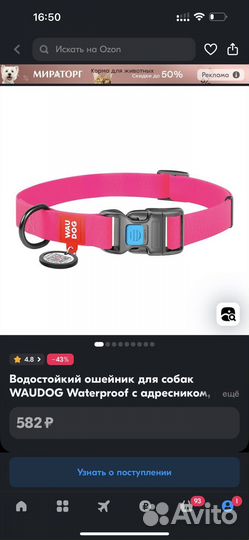 Ошейник для собак