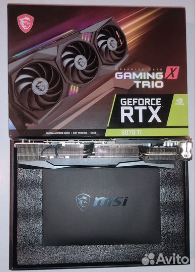 Msi GeForce Rtx 3070ti Gaming X Trio 8gb 256bit