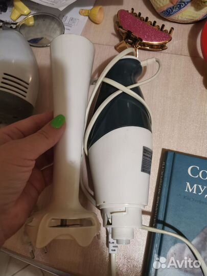 Блендер погружной бу