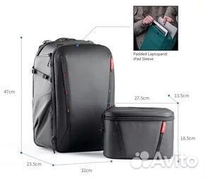 Фоторюкзак Pgytech OneMo 25L черный