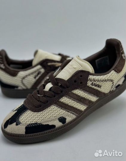 Кроссовки Adidas Samba Cow коровка