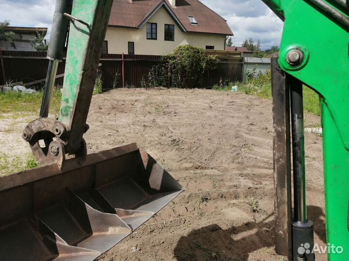 Услуги миниэкскаватора