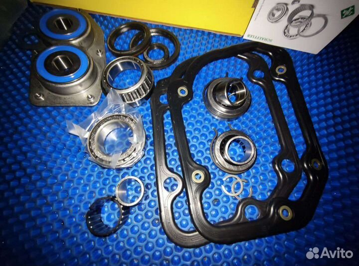 Подшипники для 5ст МКПП VAG типа 02T skoda VW seat