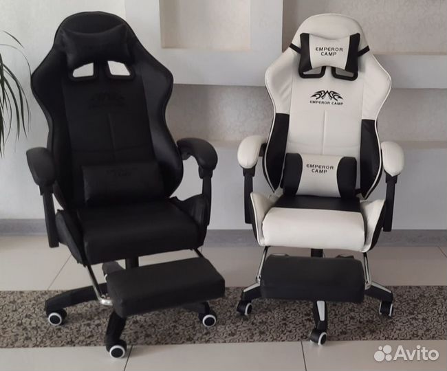 Компьютерное кресло Игровое кресло с подножкой