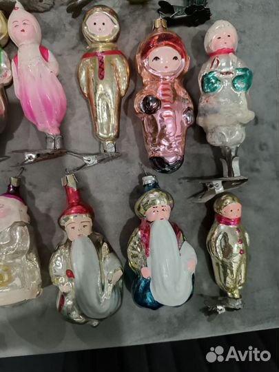Елочные игрушки СССР
