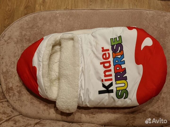 Конверт на выписку. В коляску. Киндер