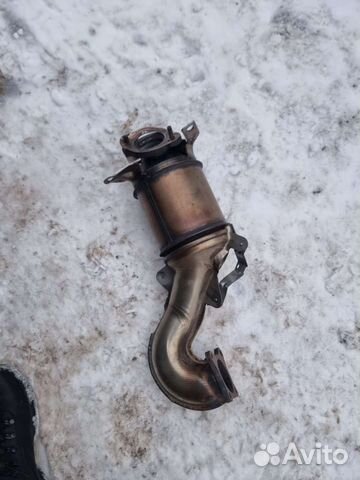 Passat b7 variant 1.4 выхлоп весь трап глушитель
