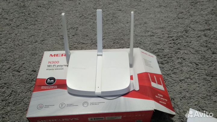 Wi-Fi роутер Mercusys N300(MW305R)