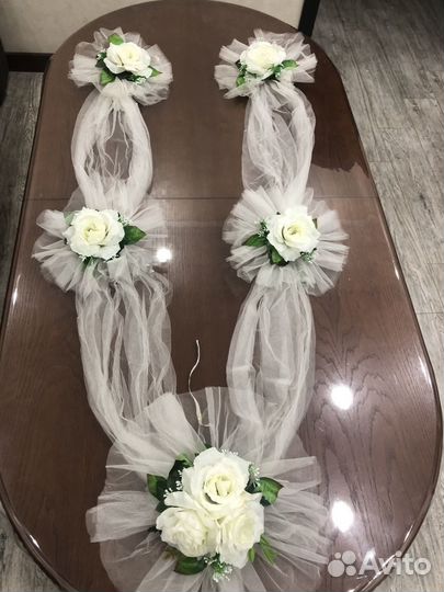 Украшение для свадебных машин