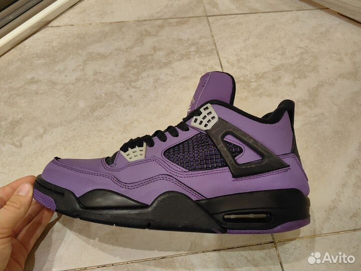 Nike air jordan 4 purple