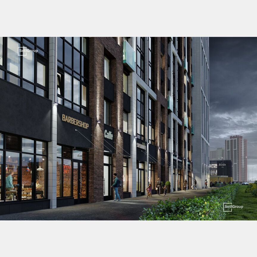 1-к. квартира, 44,8 м², 3/12 эт.