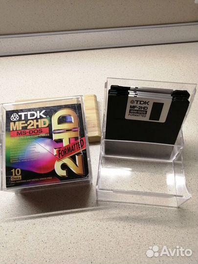 Дискеты 3,5 MF-2HD TDK поштучно